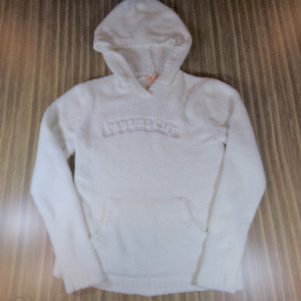 White Exist Panama City Beach Sweater Hoodie